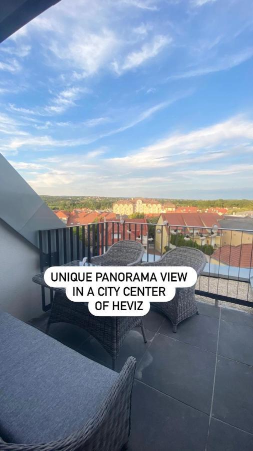 Panorama View Apartment In City Center Héviz Zewnętrze zdjęcie