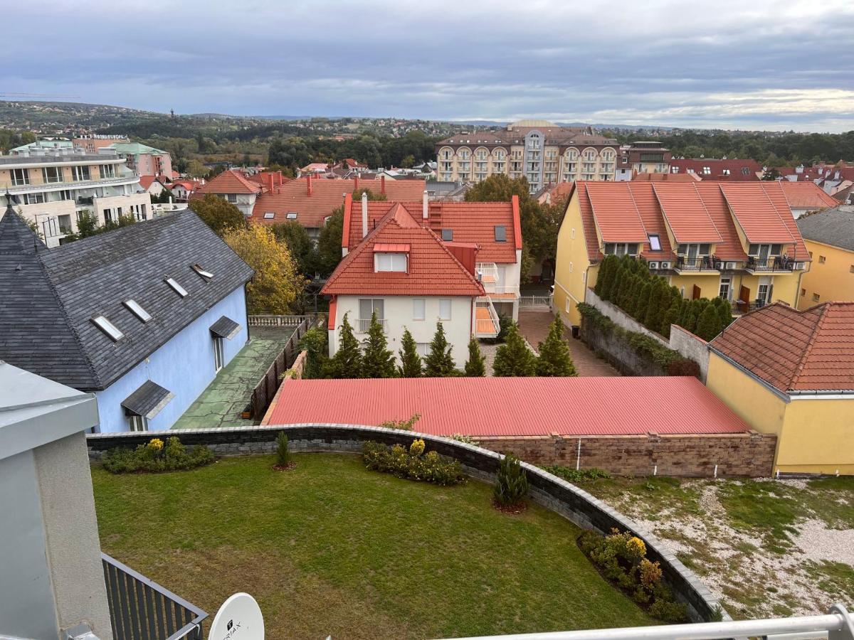 Panorama View Apartment In City Center Héviz Zewnętrze zdjęcie